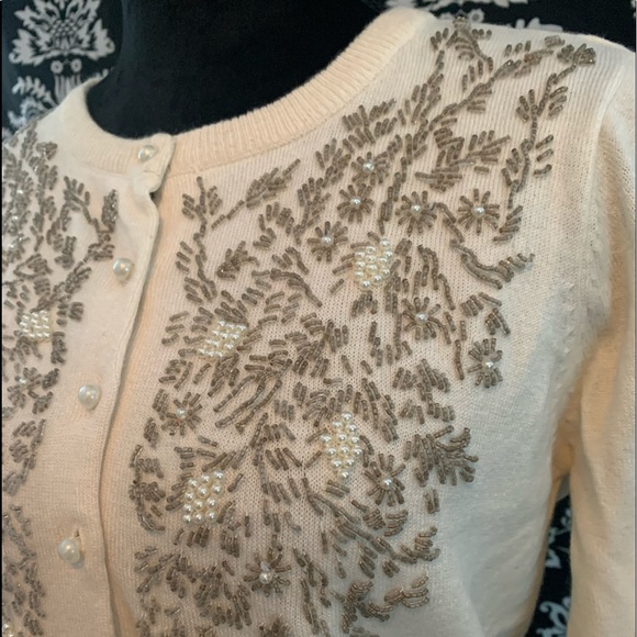 🦇 Vintage Beaded Cardigan 🦇 - Picture 5 of 9